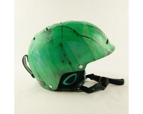 Гірськолижний шолом Quiksilver зелений матовий (H-051)