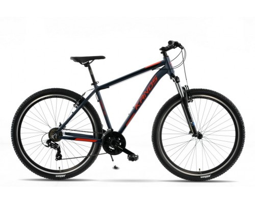 Велосипед 29" Kands Energy VB TX рама 21" графіт/червоний (29ALUGD21GC)