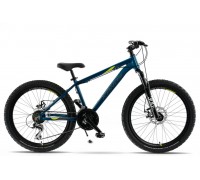 Велосипед 24" Kands Leopardo Acera, синій (24ALUWAC)