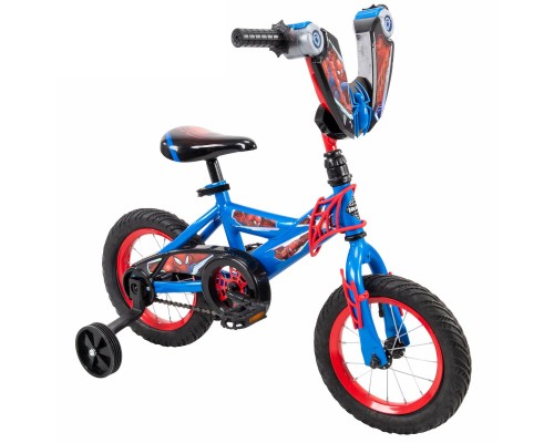 Велосипед дитячий Huffy Marvel Spider-Man 12" синій з червоним (ad-121)