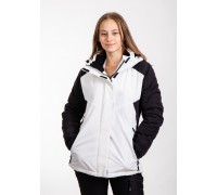 Куртка лижна жіноча Just Play білий / чорний (B2365-cream-coloured)
