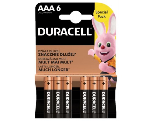 Батарейка Duracell LR03 AAA 1шт (BAT006)