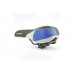 Сідло Avanti з демпфером, із замком синій SDD-8503-blue