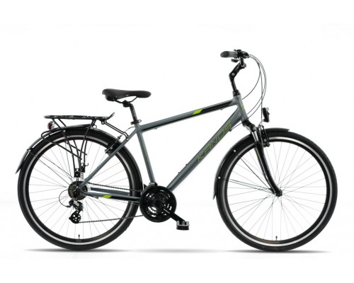 Велосипед 28" Kands Travel-X Altus рама 21" графіт/зелений (28KTXM21O.1)