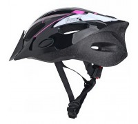 Шолом велосипедний ProX Thunder чорний/рожевий (A-KO-0174)
