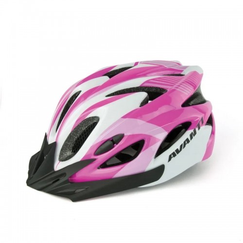 Шолом велосипедний Avanti AVH-001 чорний/білий/розовий (AVH-001-pink)