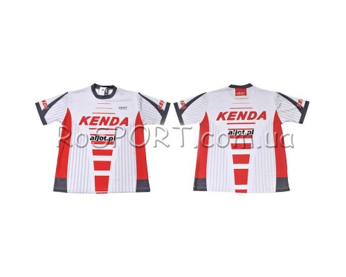 Велосипедна футболка Kenda Rad301 білий (A-PZ-0234)