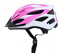 Шолом велосипедний ProX Thumb білий з рожевим (A-KO-0179)