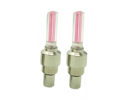 Ковпачок світлодіодний на золотник, рожевий DN 817 2 шт. (817-pink)