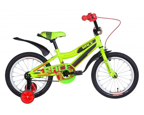 Велосипед ST 16" FORMULA RACE Vbr, рама 9" зелений ( OPS-FRK-16-137)
